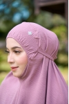 Telekung Lily Flamingo Pink